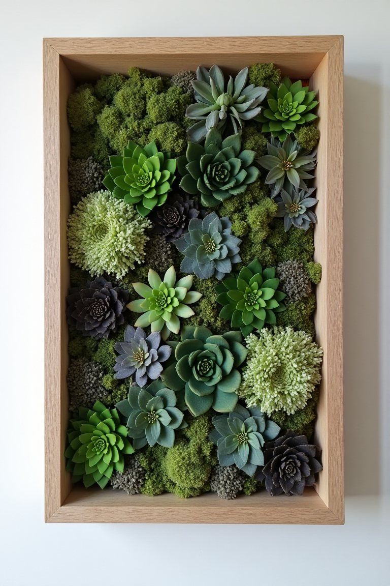 Framed Garden Wall without the Dirt