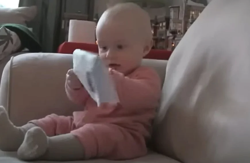 Baby boy rips up dad’s job rejection letter getting 126M views